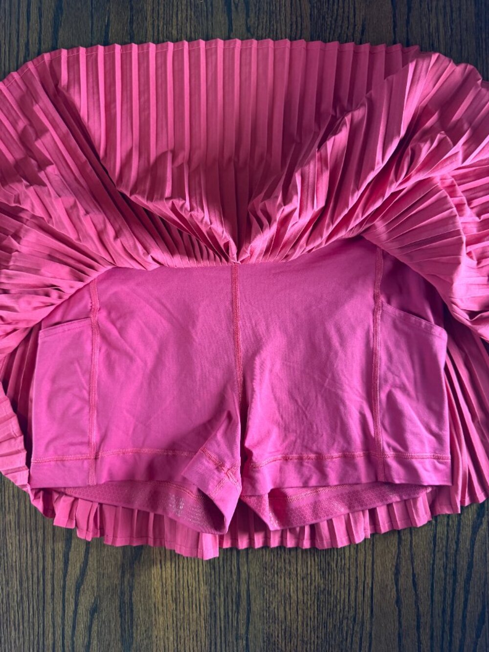 Lululemon Varsity High-Rise Pleated Tennis Skirt Glaze Pink Size 10 - Picture 4 of 10